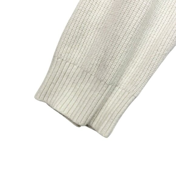 MNG Mango Womens Long Sleeve Color Block Pullover Ribbed Turtleneck Sweater Sz M - Picture 6 of 6